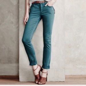 Pilcro and the Letterpress Blue Stet Jeans